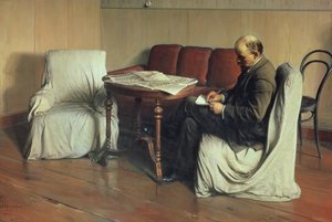 Vladimir Lenin (1870-1924) at Smolny, 1930